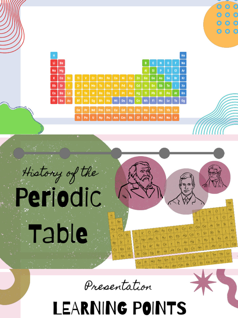 History and Structure of the Periodic Table | PDF | Chemical Elements ...