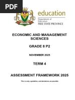 Grade 8 EMS Annual Teaching Plans 2025 | PDF | Expense | Economies