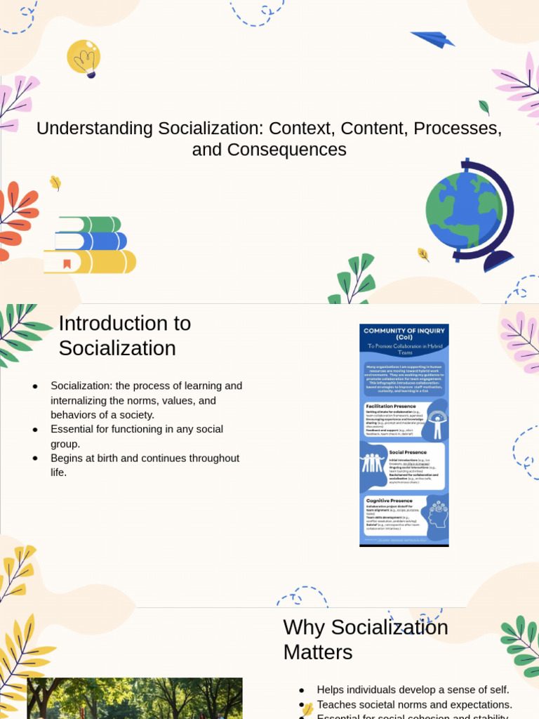 Understanding11 - 12 q1 5 Wk5 Understanding Socialization - Context ...
