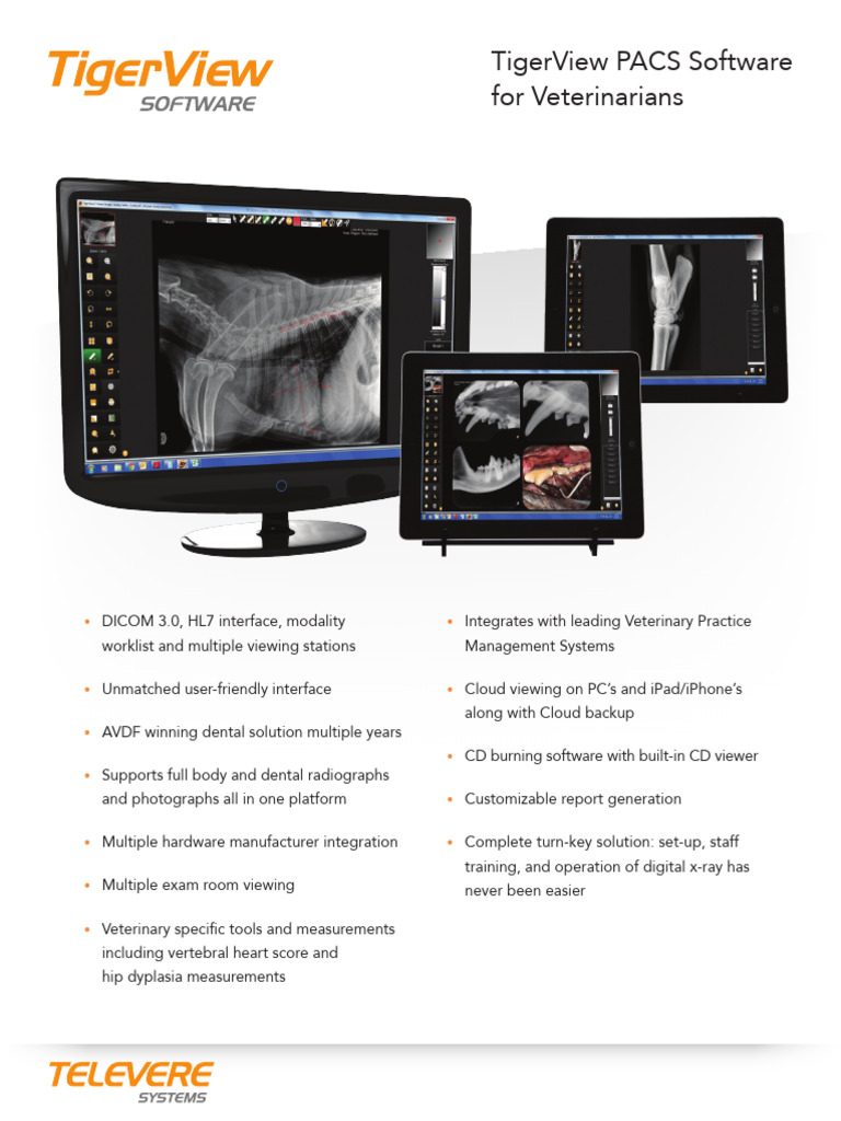 Tigerview Software Veterinary | PDF | Medical Imaging | Radiography