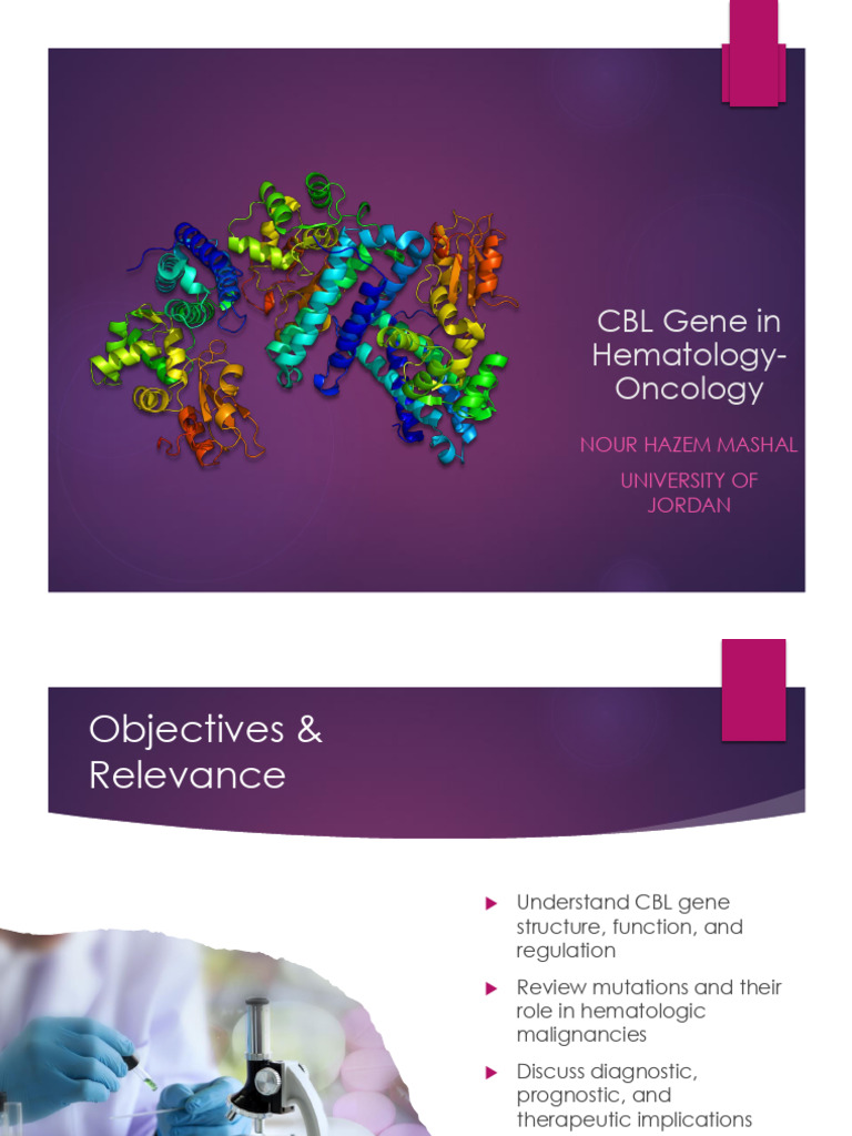 CBL Gene Role in Hematologic Malignancies | PDF | Ubiquitin | Cell Biology