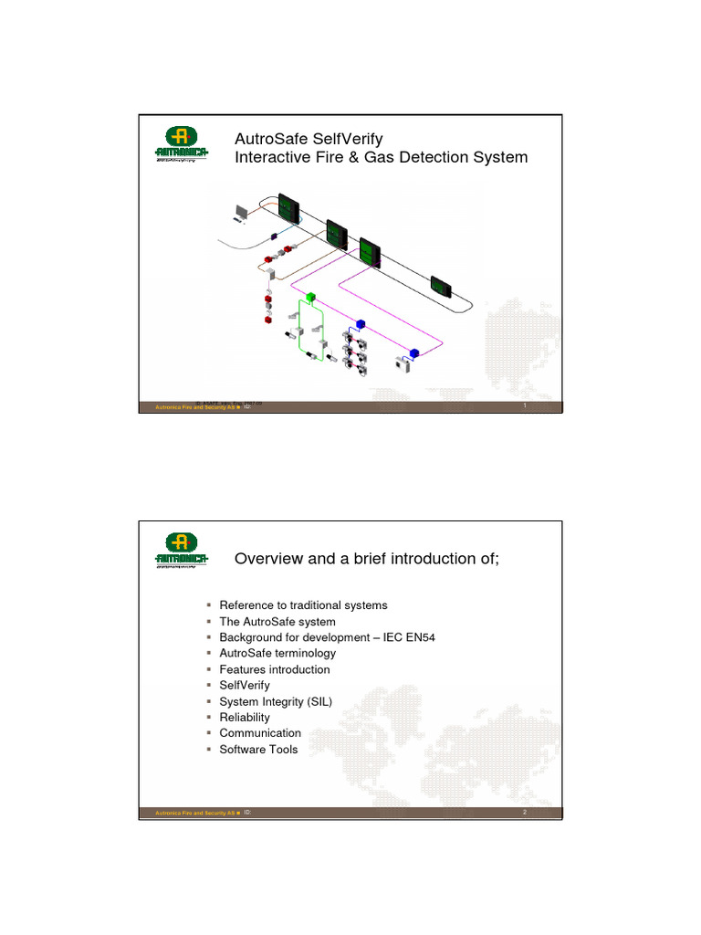 AutroSafe SelfVerify Fire & Gas System | PDF | Computer Engineering