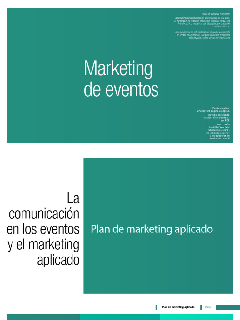 Plan de Marketing para Eventos | PDF | Marketing | Business