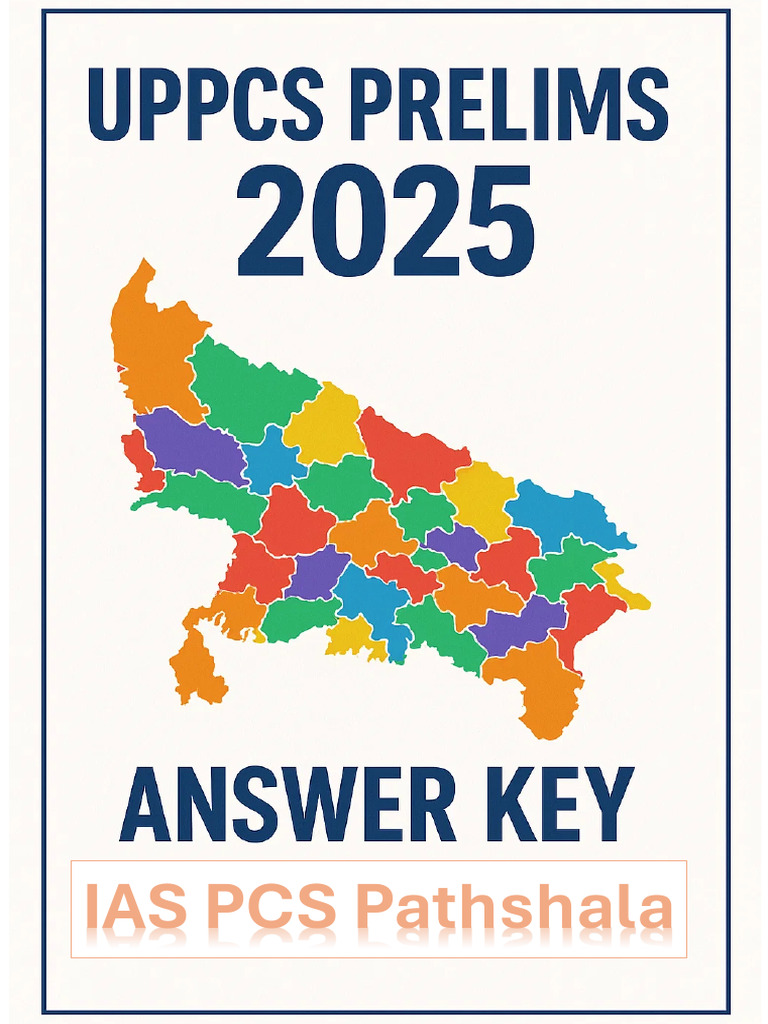 UPPCS Prelims 2025 Question Set | PDF