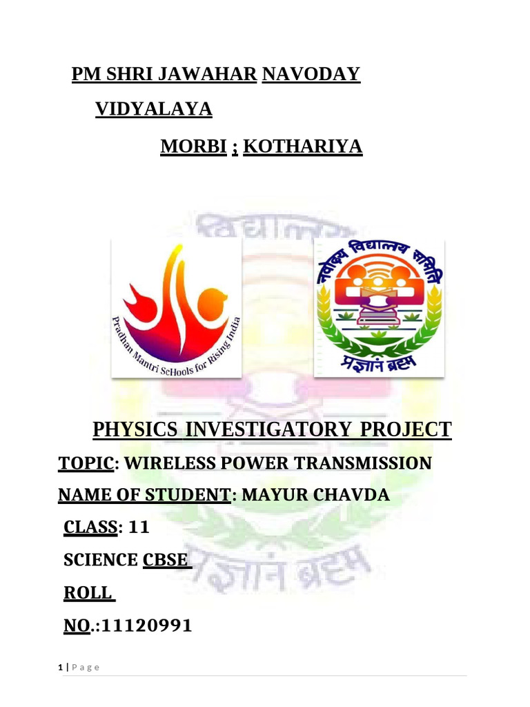 MAYUR | PDF | Electromagnetic Induction | Inductor