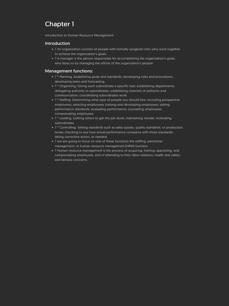 Human Resource Management Essentials | PDF | Human Resources | Human ...