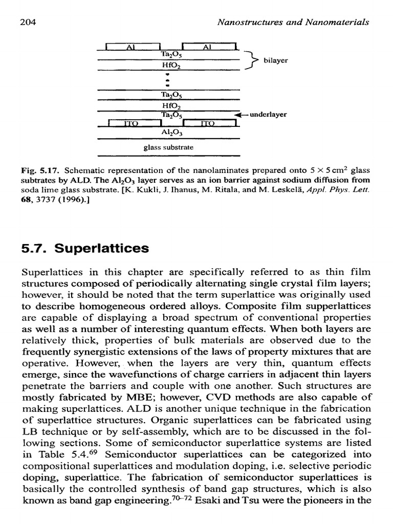Nanostructures: Superlattices & Self-Assembly | PDF | Chemical Bond ...