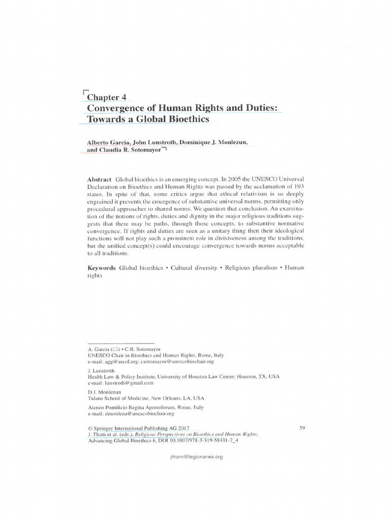 Religions and Human Rights | PDF