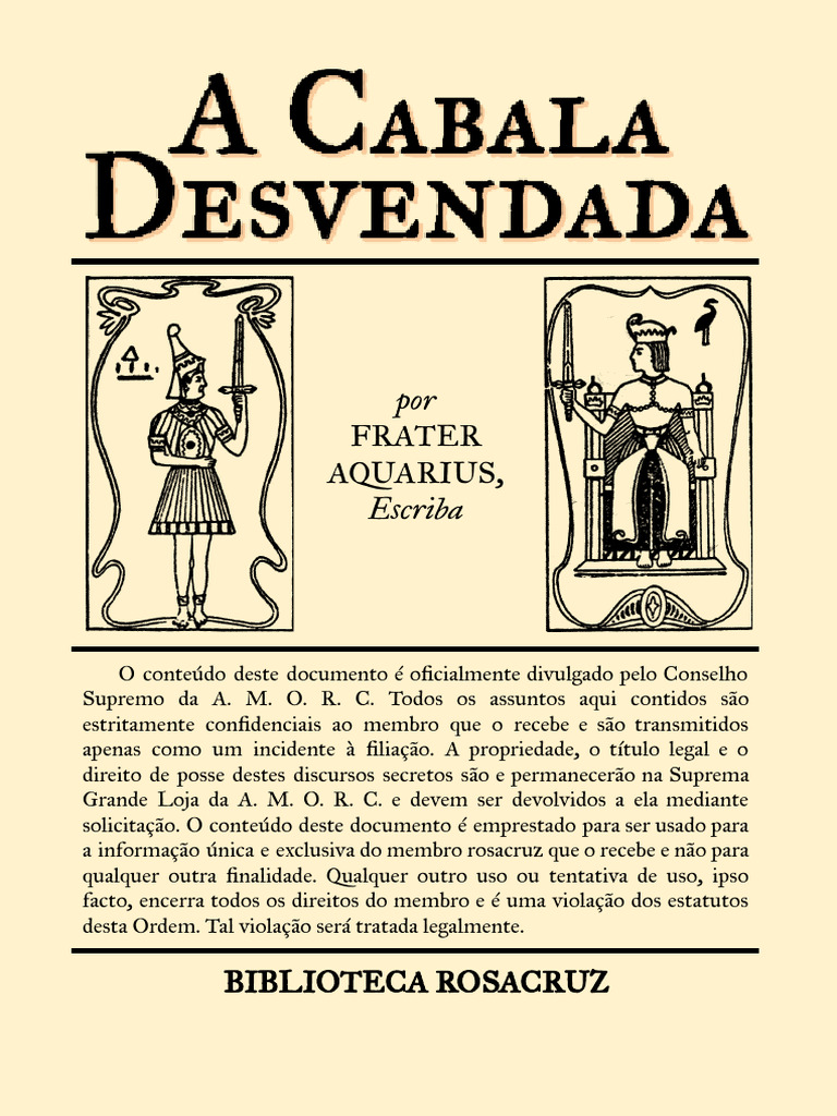 Curso Rosacruz: A Cabala Desvendada | PDF | Cabala | Deus