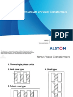 2 Equivalent Circuits of Power Transformers