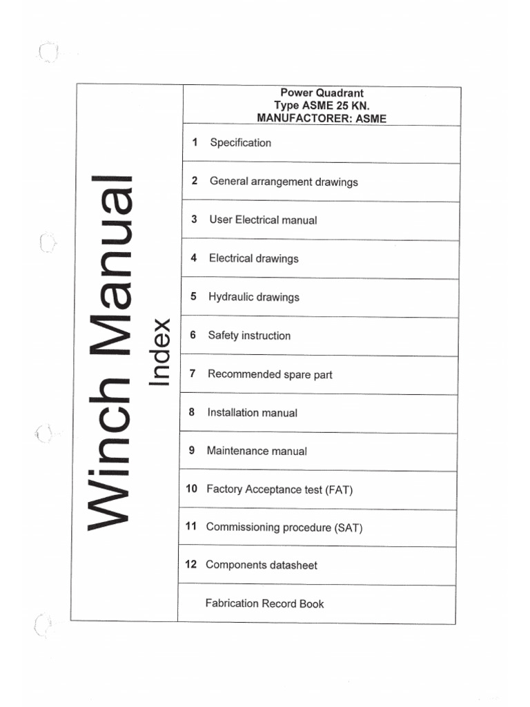 BCE Drawings & Manual | PDF