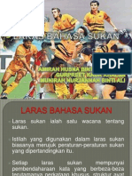 Laras bahasa sukan