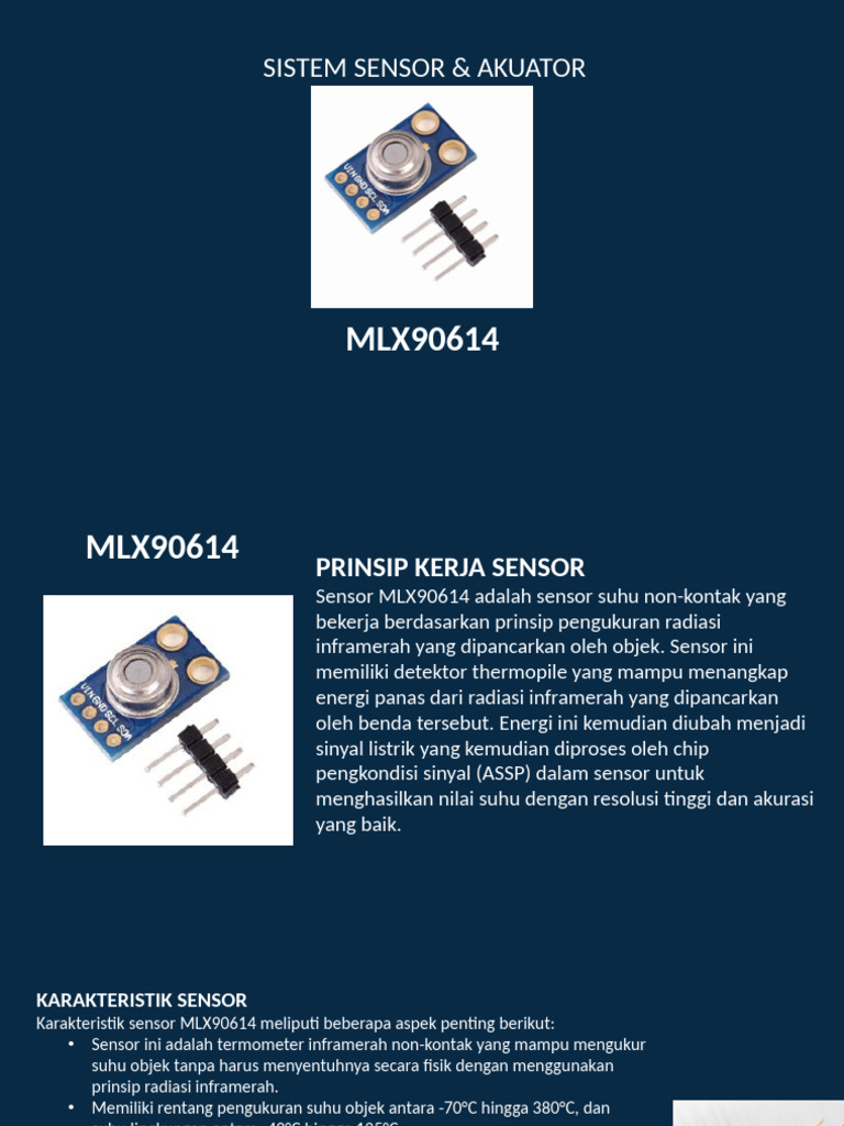 Persentasi Sistem Sensor Dan Akuator | PDF