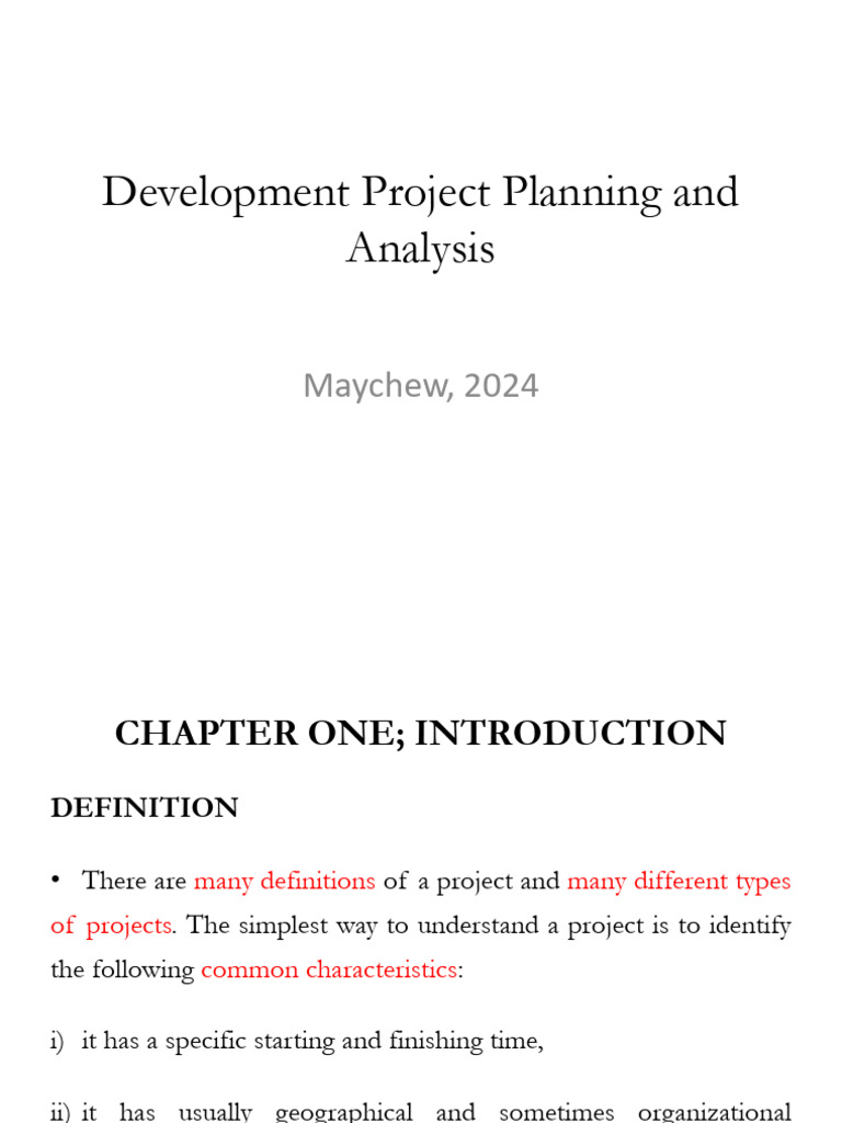 Project Planning and Analysis Guide | PDF | Investing | Capital (Economics)
