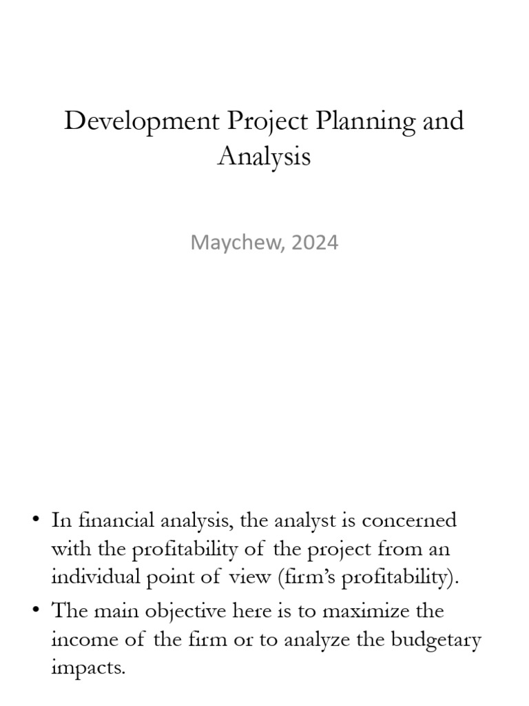 Economic Analysis in Project Planning | PDF | Cost–Benefit Analysis ...