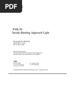 PAR-56 Steady-Burning Approach Light: Document No. 96A0119