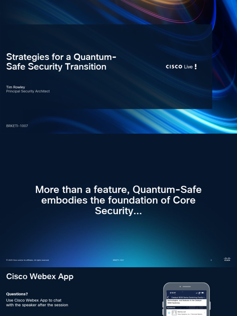 Quantum-Safe Security Transition Strategies | PDF | Key (Cryptography ...