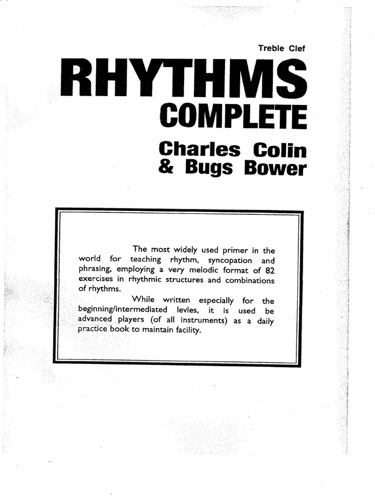 Treble Clef Rhythms Primer Guide | PDF | Clef | Harmony