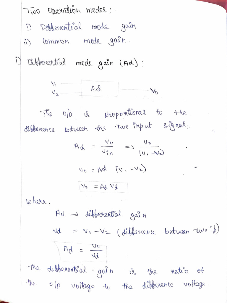 Understanding Differential Amplifiers | PDF