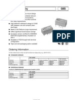 Low Signal Relay: Ordering Information