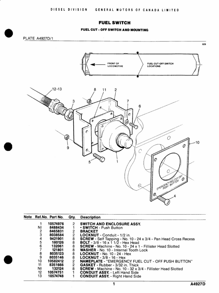 Fuel Switch | PDF