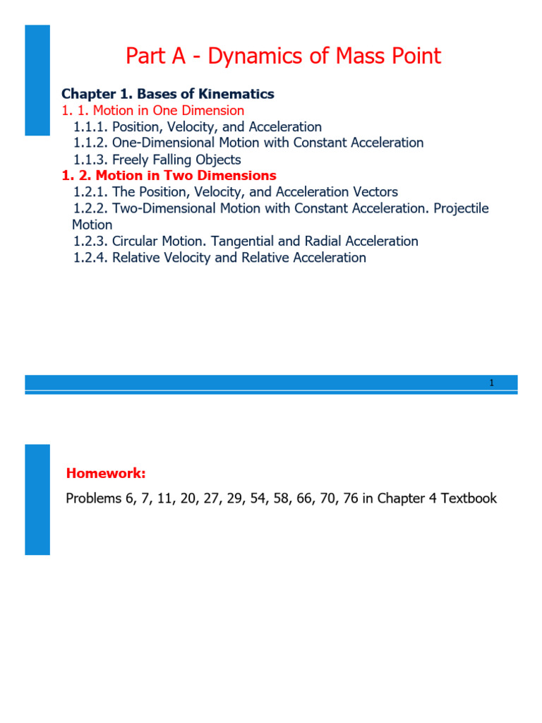 Solution L2 Motion in 2 Dimensions Hw2 | PDF | Acceleration | Kinematics