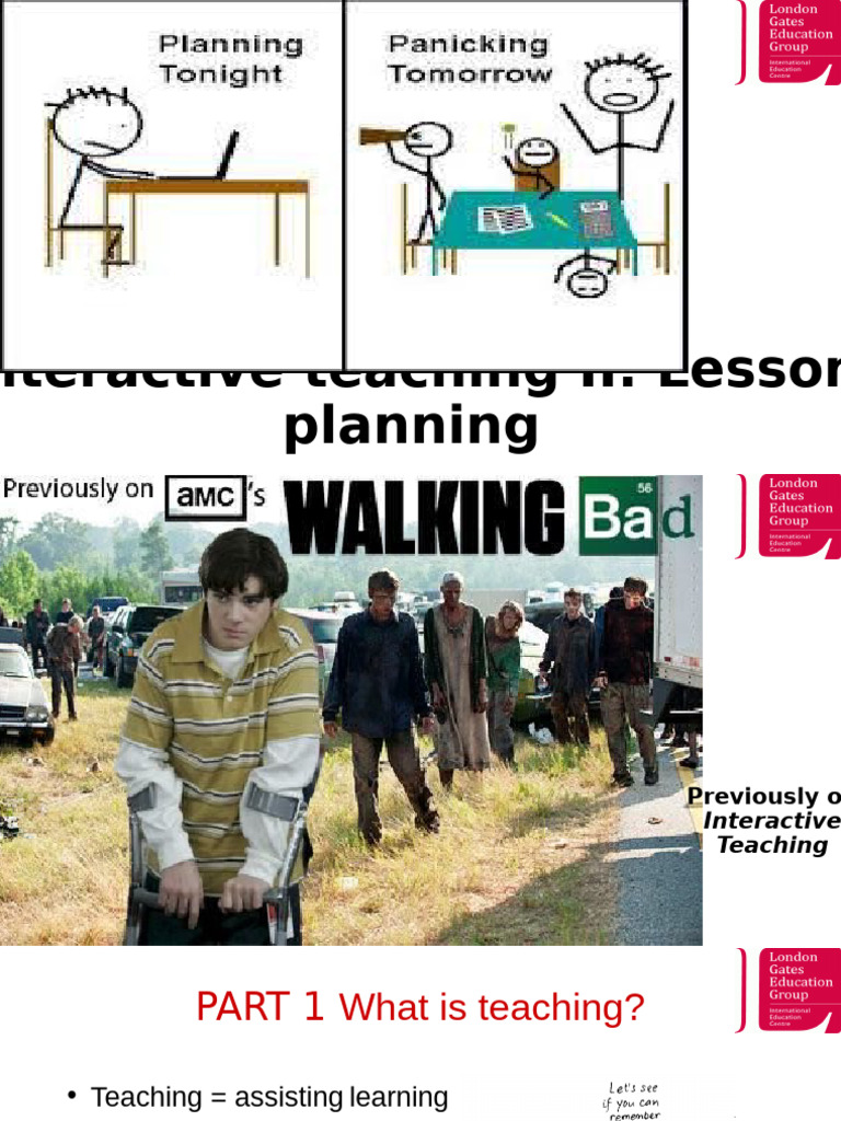 Interactive Teaching and Lesson Planning | PDF | Lesson Plan | Learning