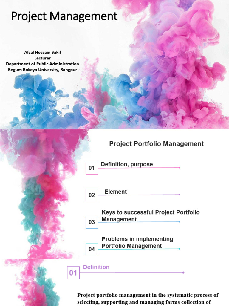 Project Portfolio Management | PDF