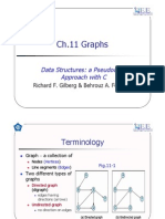 Ch.11 Graphs: Data Structures: A Pseudocode Approach With C