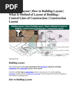 Building Demarcation Procedure Guide | PDF | Column | Building Engineering