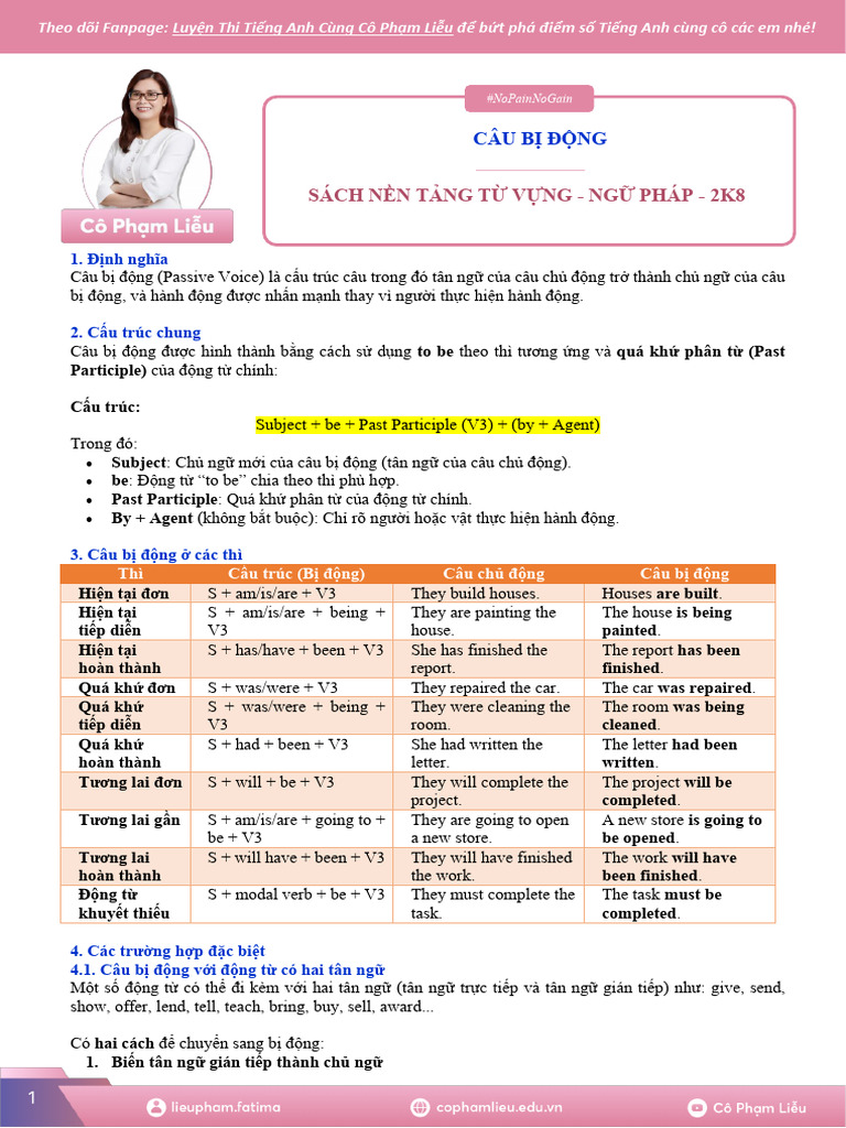 Chuyen de 9 Cau Bi Dong Ly Thuyet PDF | PDF
