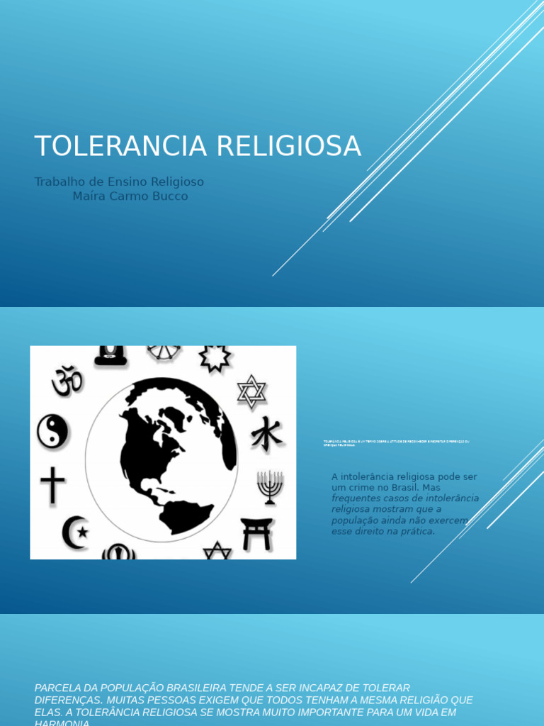 Tolerancia Religiosa | PDF