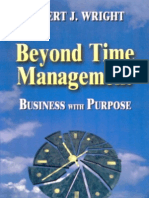 Beyond Time Management