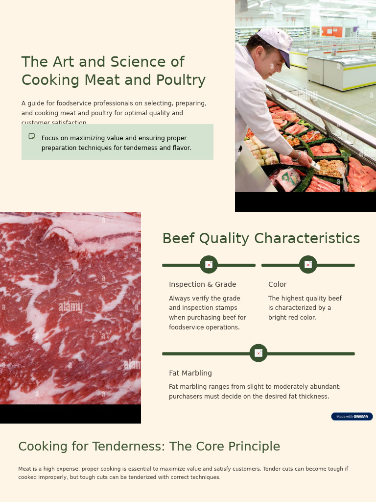 Mastering Meat and Poultry Cooking | PDF | Cooking | Meat