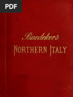 Italy Handbook For Travellers (Volume 1) - Karl Baedeker (Firm) 1900