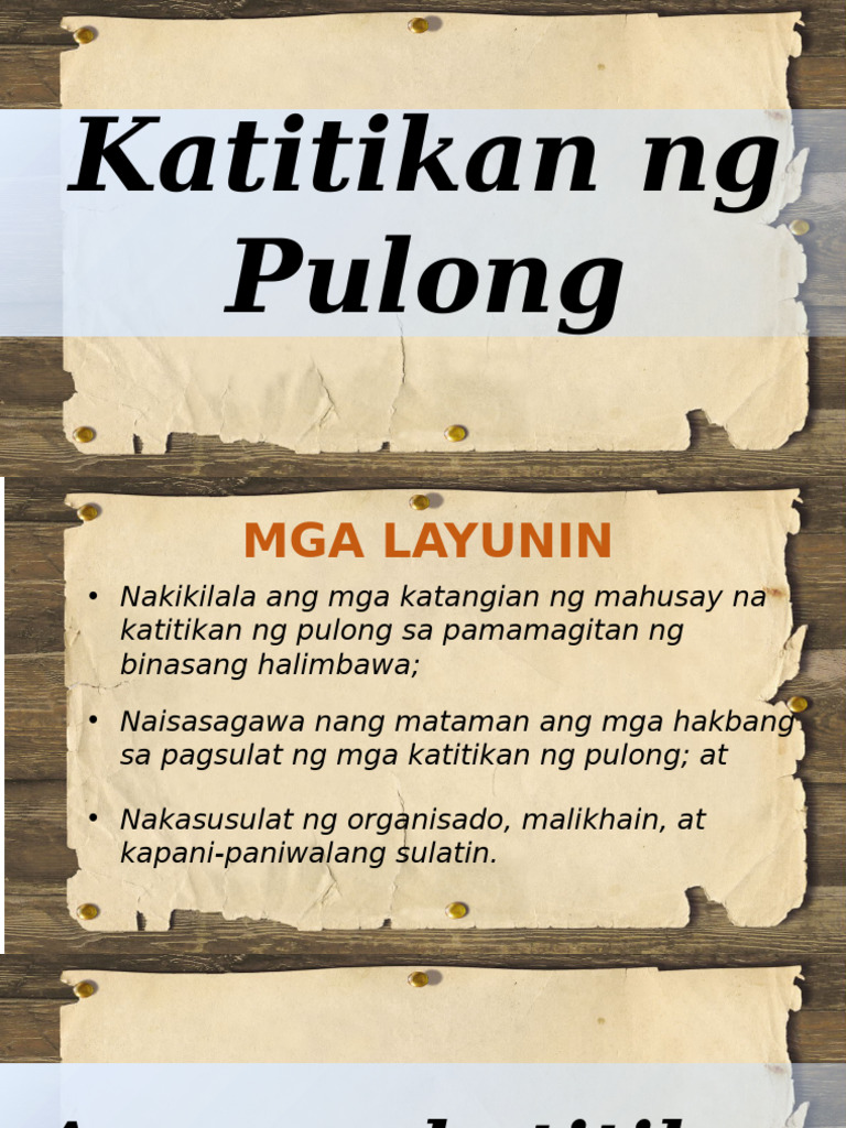 Aralin 7 Katitikan NG Pulong | PDF