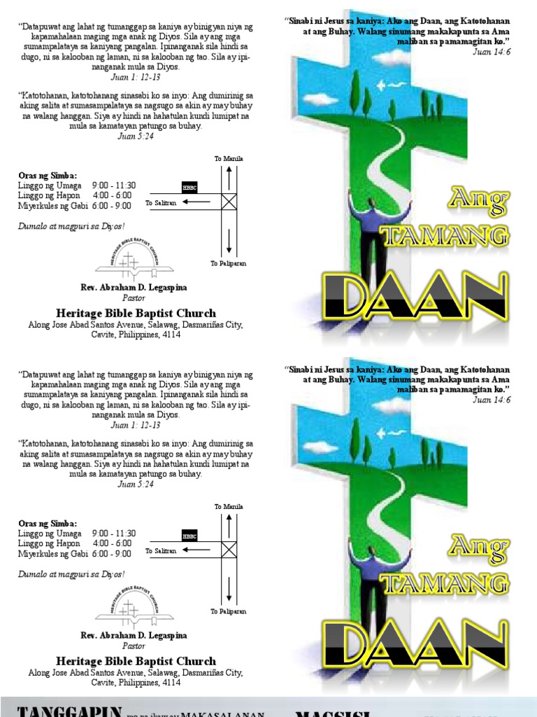 Tracts For Contest Tagalog | PDF