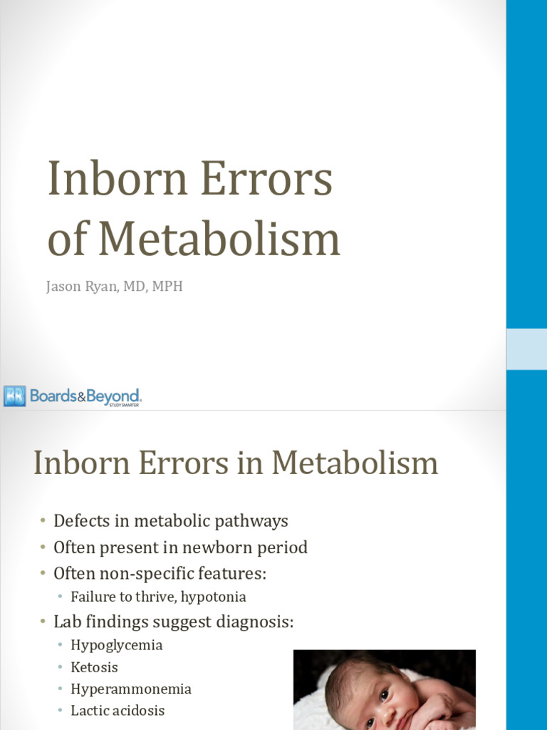 Inborn Errors of Metabolism Atf | PDF | Pyruvic Acid | Hypoglycemia