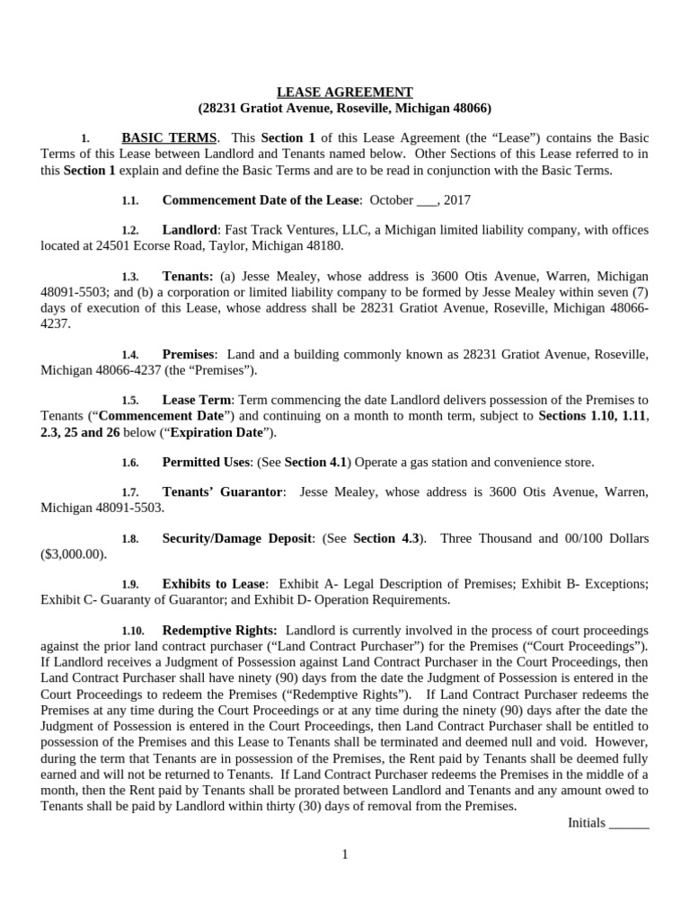 Lease Form Option and ROFR (JEO Draft) | PDF | Lease | Leasehold Estate
