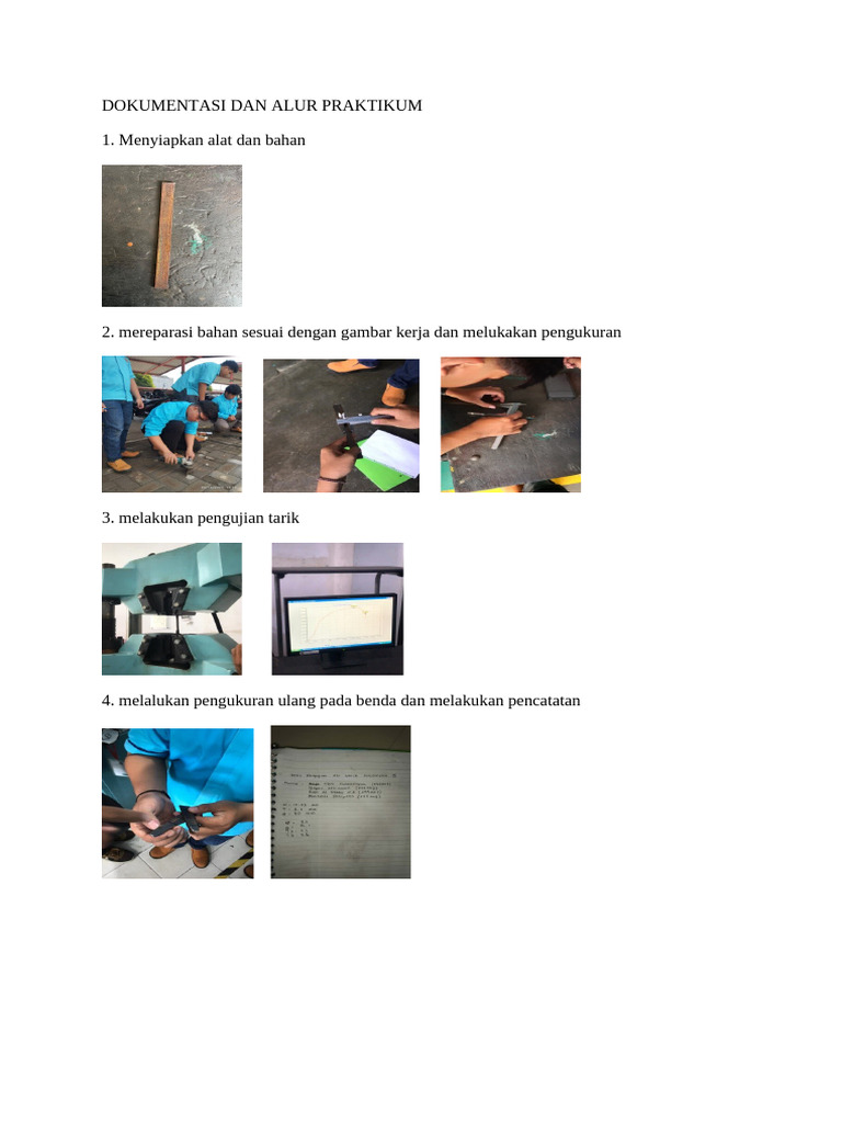 Dokumentasi Dan Alur Praktikum | PDF