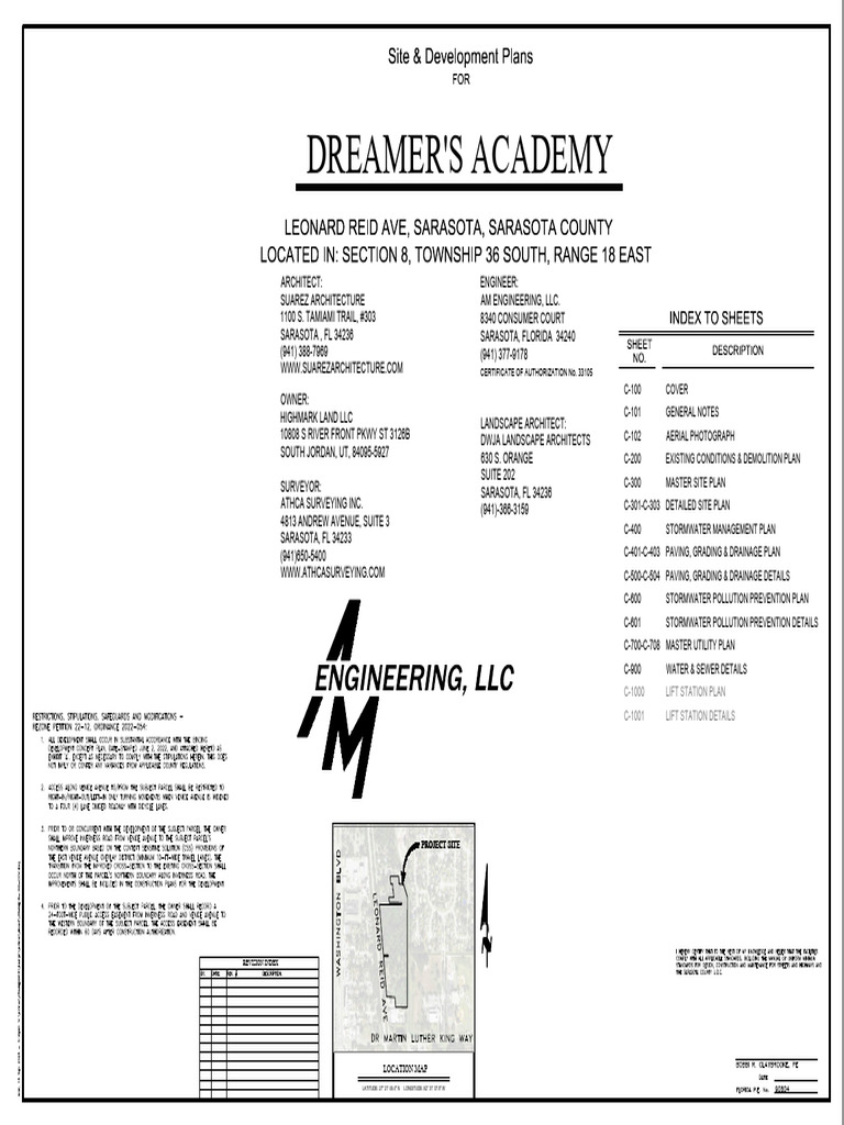 Sarasota Development Plans Overview | PDF | Geographic Data And ...