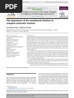 Toldt Fascia in Colon Cancer Surgery | PDF | Abdomen | Digestive System