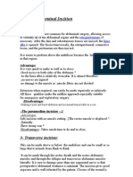 Types of Incision 3