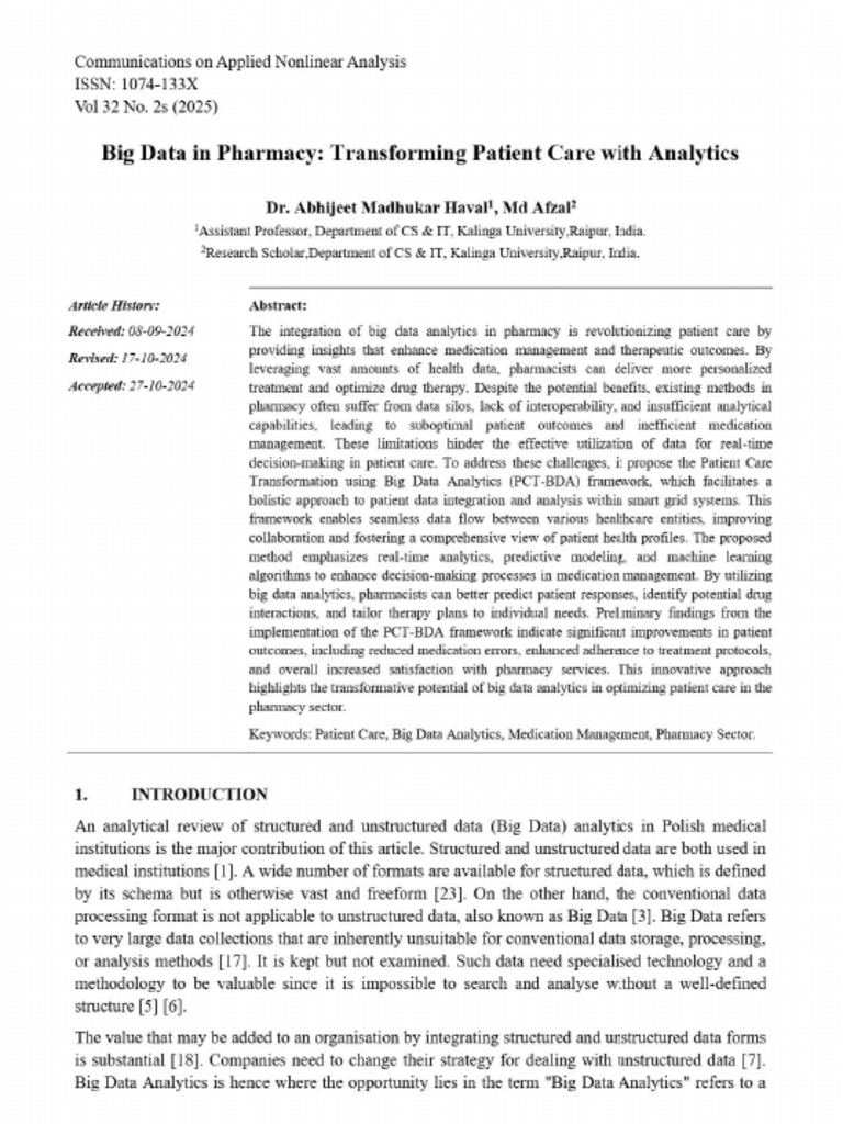 Pre-Readings - Big Data & Analytics | PDF