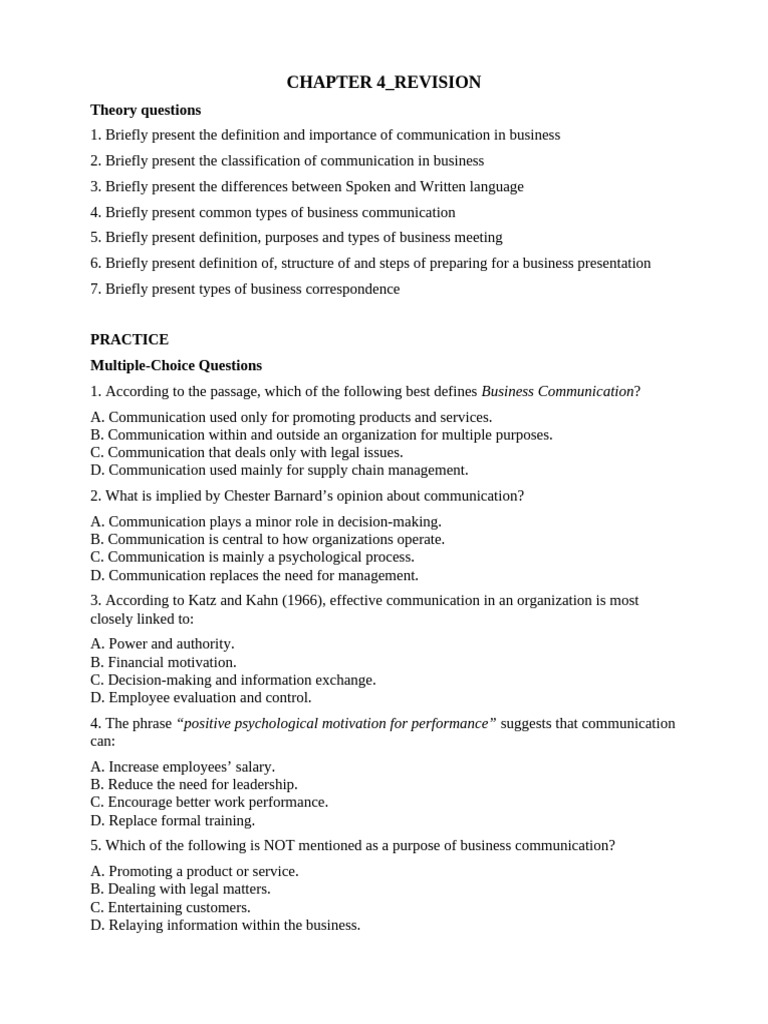 Business Communication Essentials Guide | PDF | Communication | Leadership
