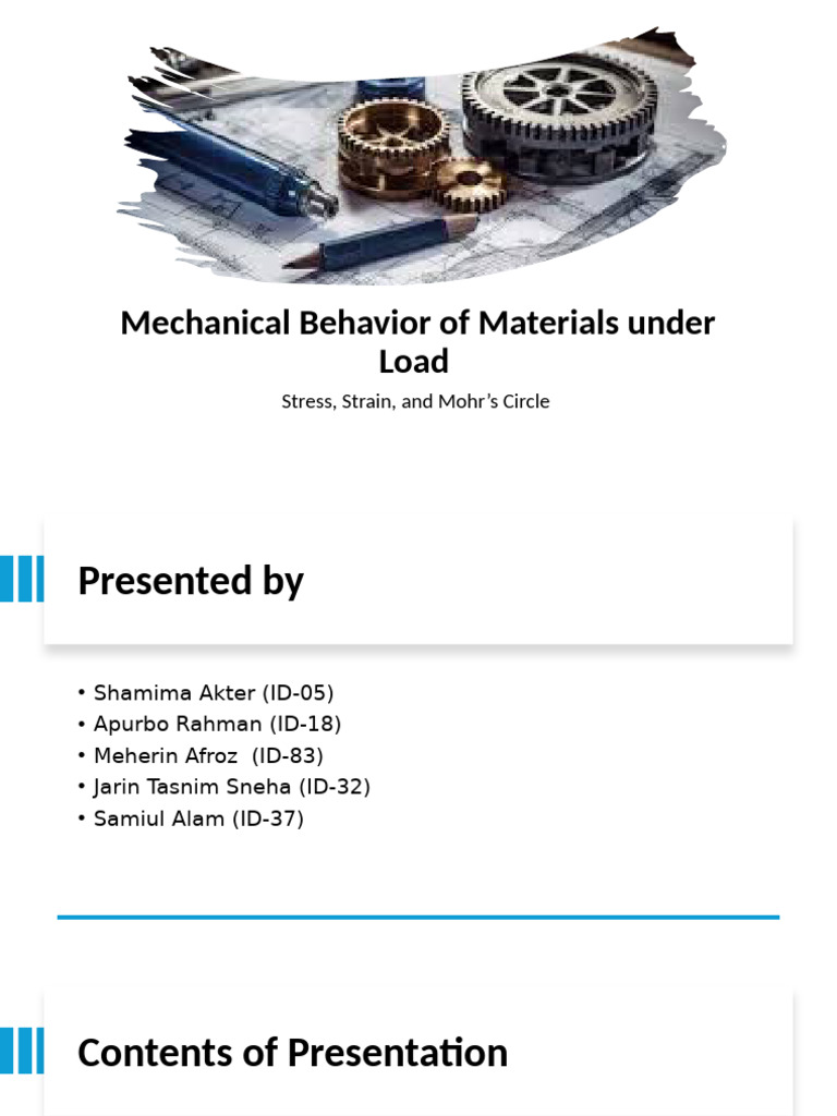 MECHANICAL PRESENTATION TOPICS PDF visual data 8