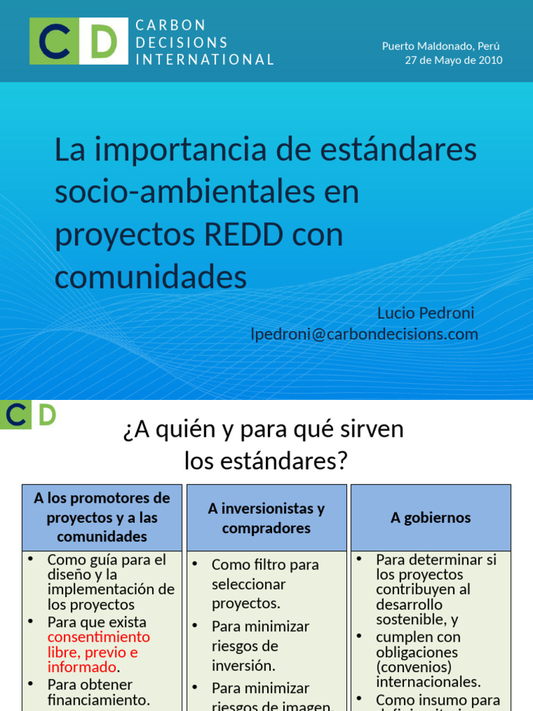 LPedroni - Estándares para Los SAB | PDF