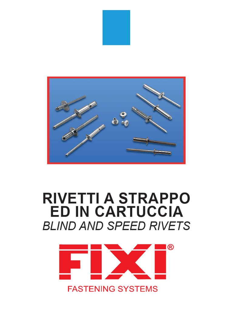 FIXI 1 Blind Rivets | PDF