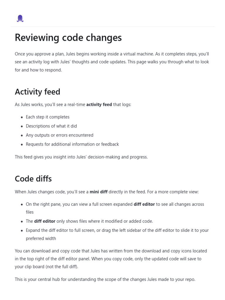 Code Review Process with Jules | PDF