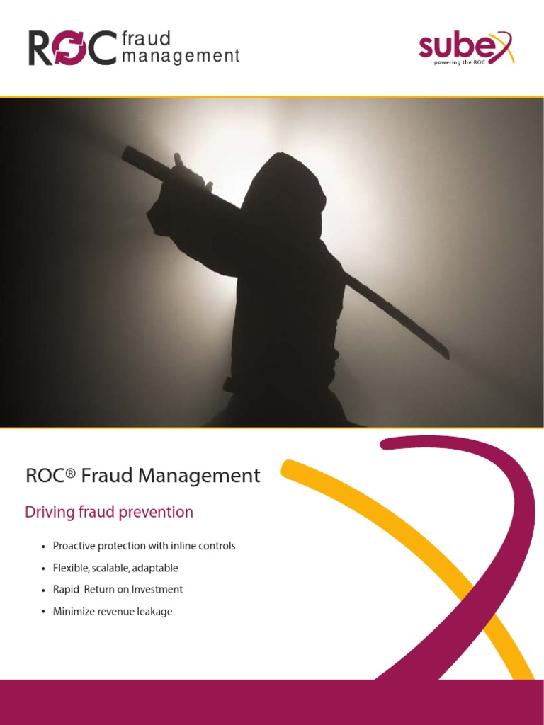 ROC Fraud Management | PDF | Fraud | Point Of Sale